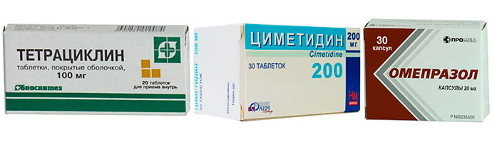 препараты для лечения гастрита